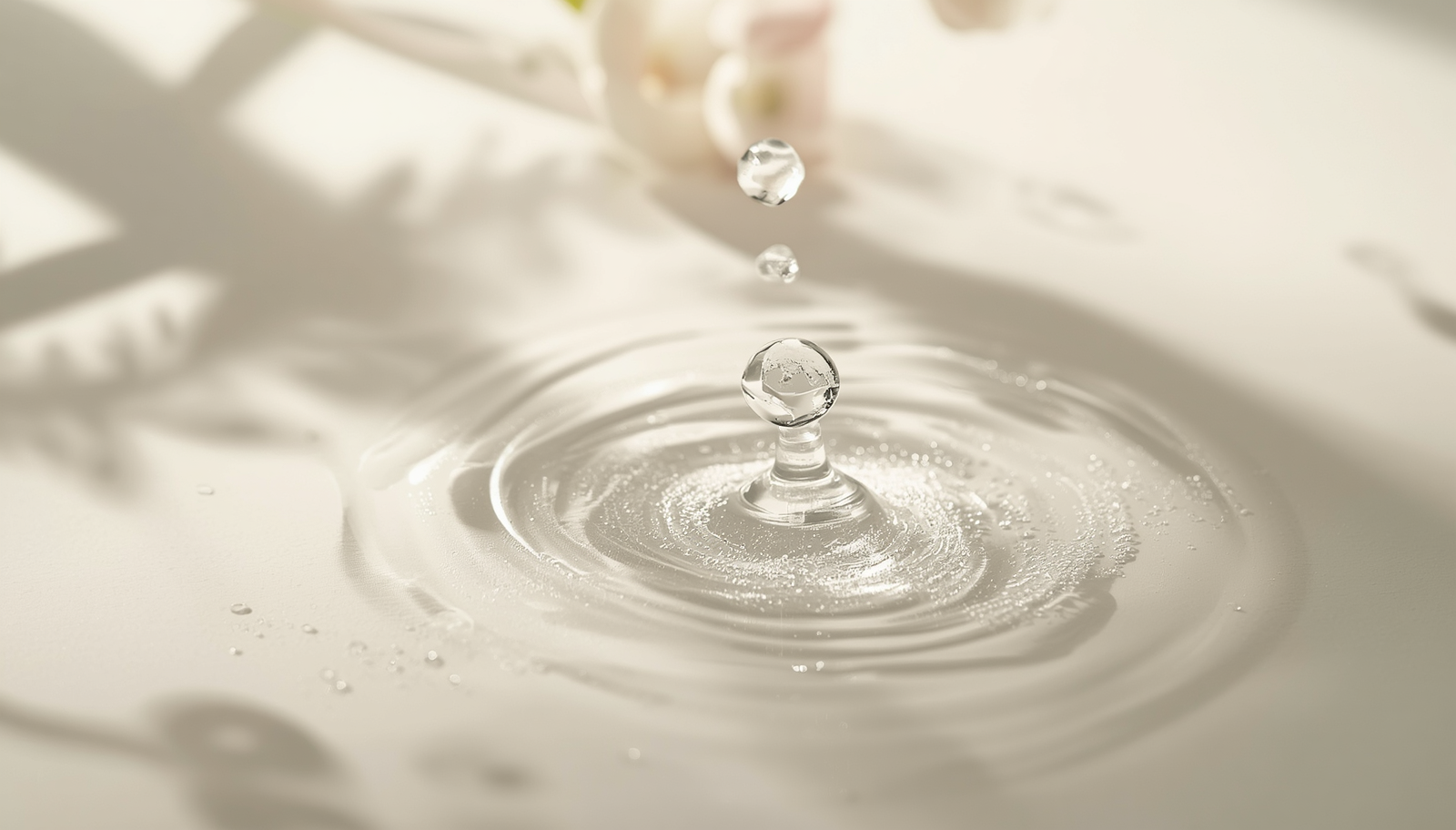 Waterdruppel — hydraterende Koreaanse skincare met hyaluronzuur