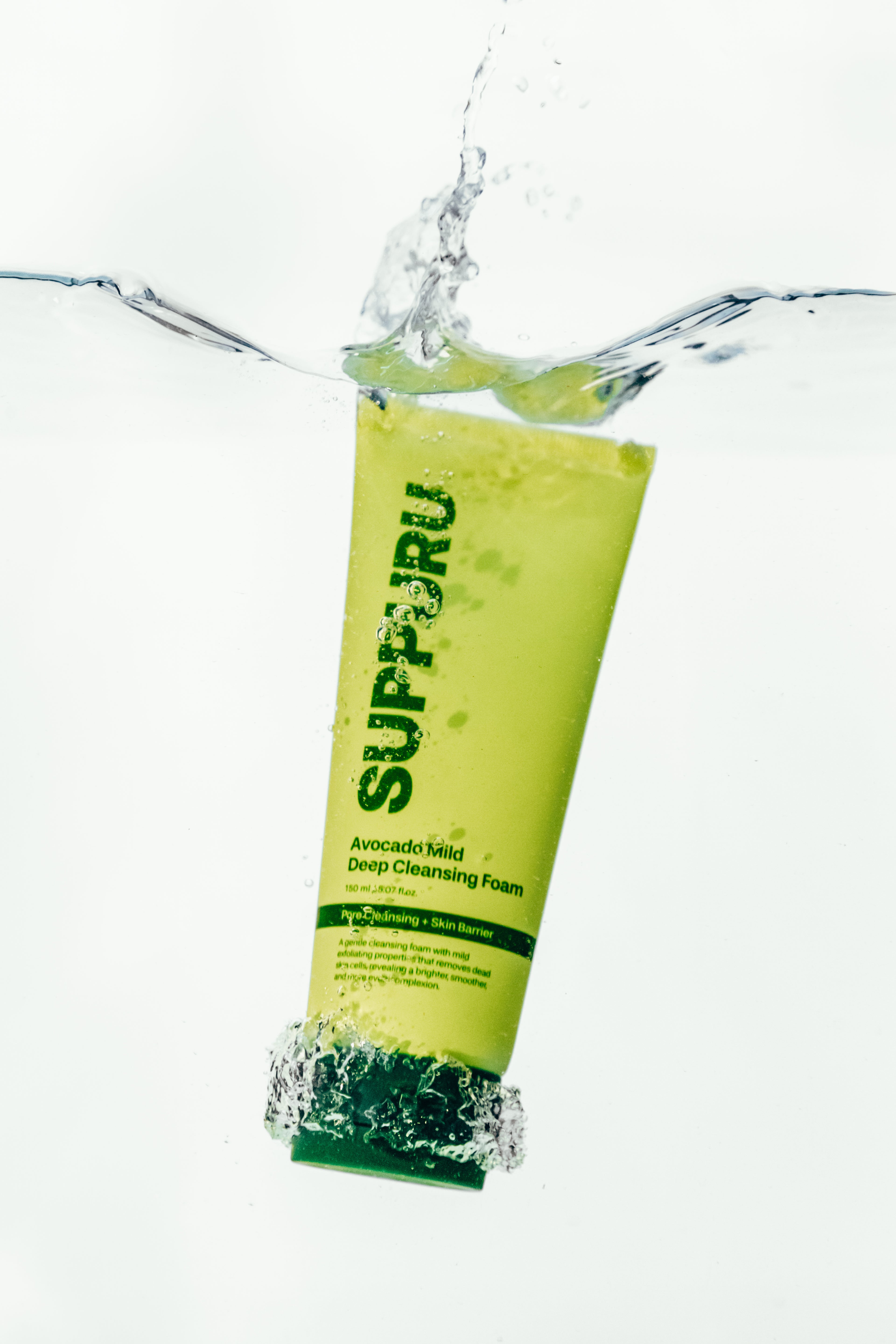 SUPPURU Avocado Milde Diepreinigende Foam 150ml - KORELLE