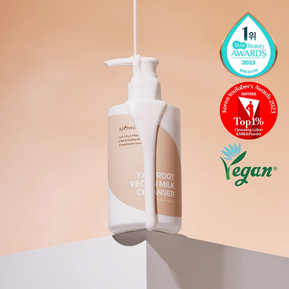 Isntree Yam Root Vegan Milk Cleanser (150 ml) - KORELLE