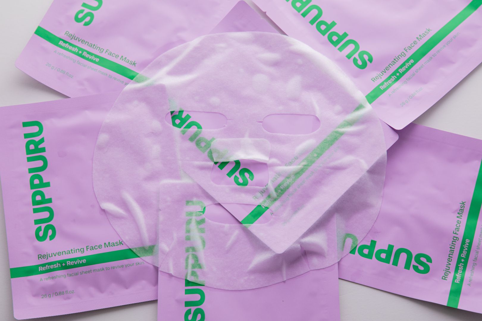 SUPPURU Verjongend Gezichtsmasker 26g - KORELLE