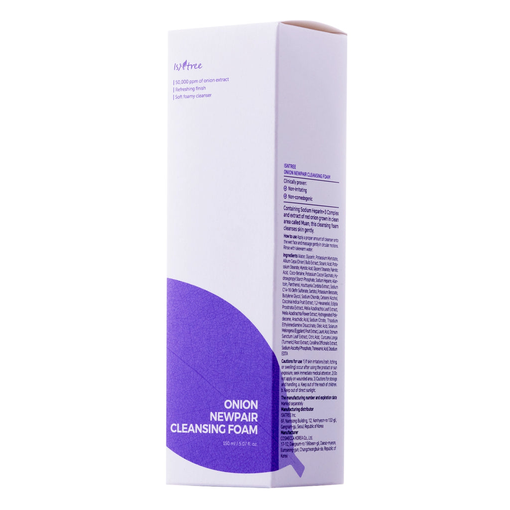 Isntree Onion Newpair Cleansing Foam (150 ml) - KORELLE