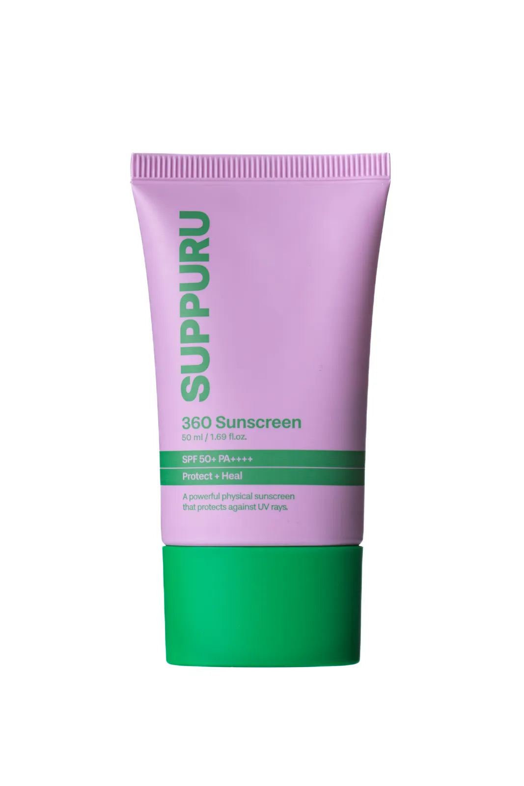 SUPPURU 360° Zonnebrandcrème SPF50+ 50ml, officiële packshot